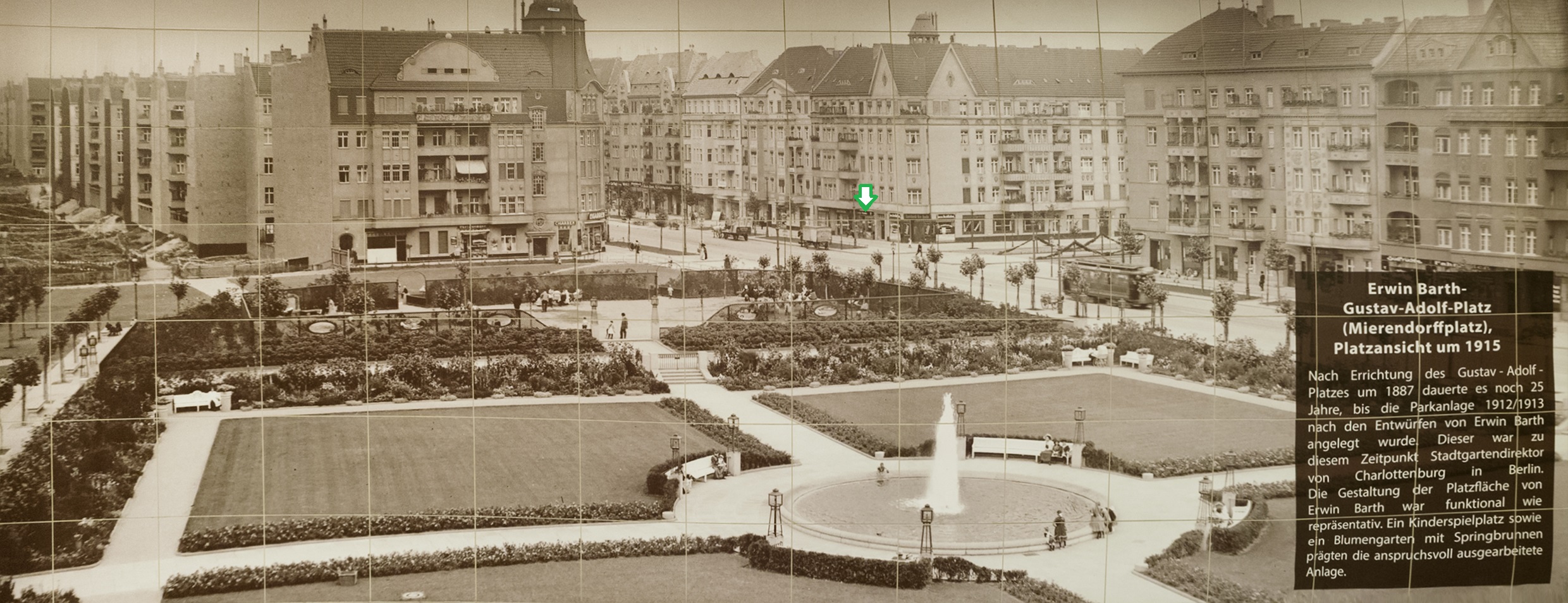 Historisches Foto Mierendorffplatz